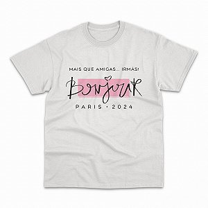 Paris - Camiseta Básica Regular Personalizada