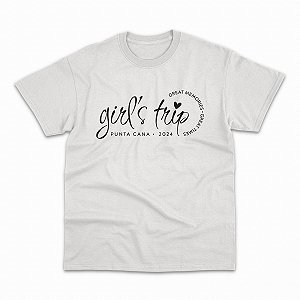 Girls Trip - Camiseta Básica Regular Personalizada