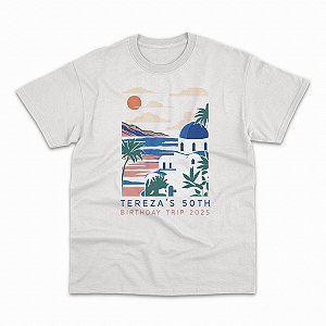 Grécia - Camiseta Básica Regular Personalizada