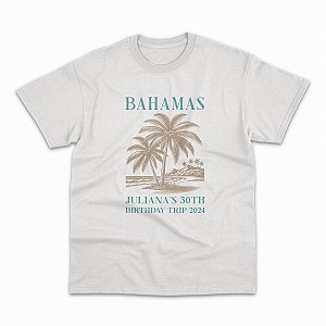 Palms - Camiseta Básica Regular Personalizada