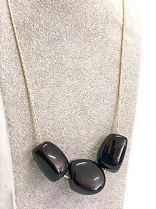 Colar Feminino Pedras Specchio