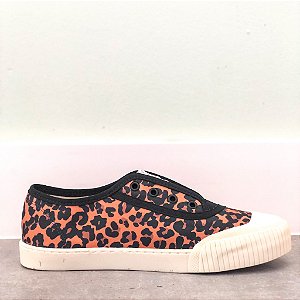 Tênis Feminino It Shoes Elástico Specchio Onça