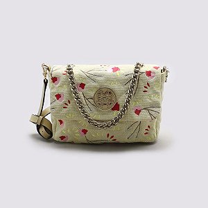 Bolsa Feminina Shoulder Matelassê Capodarte Rafia