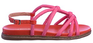 Papete Feminina Julia Trançada Real Life I Specchio Brand Pink