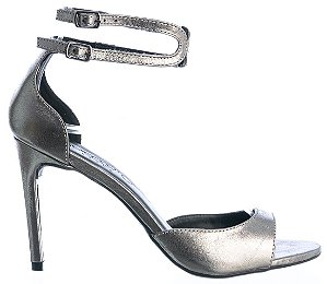 Sandália Feminina Lais Classic Real Life II Specchio Brand Chumbo