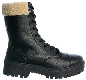 Coturno Feminino Ariane Pelinho Real Life II Specchio Brand Preto