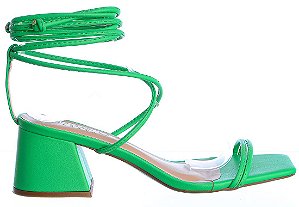 Sandália Feminina Dani Colorindo Specchio Brand Verde