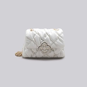 Bolsa Shoulder Bag Matelassê Capodarte Branca