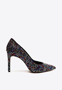 Scarpin Feminino Couro Brilho SS23 Schutz Preto