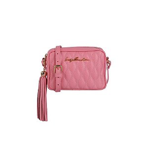 Bolsa Feminina Pequena Viena Prisma Luiza Barcelos Rosa
