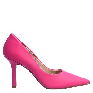 Scarpin Feminino Salto Médio Offline Pink Neon