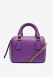 Bolsa Feminina Shoulder Bowling Tiny SS23 Schutz Roxo