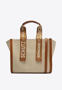Bolsa Feminina Tote Mini Livia SS23 Schutz Bege