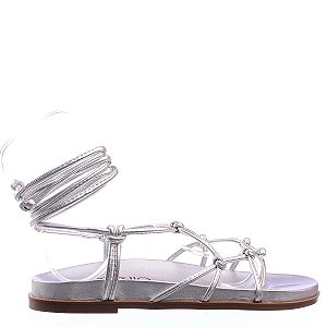 Papete Feminina Dandara Back In Stock Specchio Brand Prata