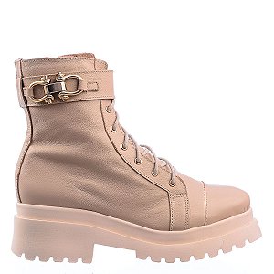 Coturno Feminino Cecilia Tratorada Espelho Meu Specchio Brand Off White