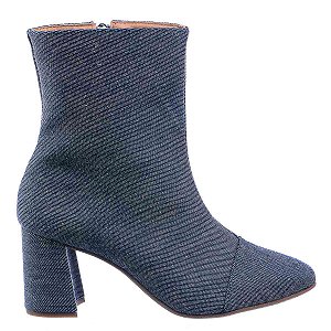Bota Feminina Eloa Jeans Espelho Meu Specchio Brand Azul