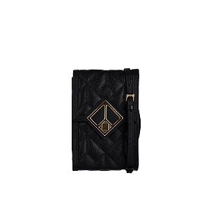 Bolsa Feminina Pequena Tiracolo Crossbody Luiza Barcelos Preto