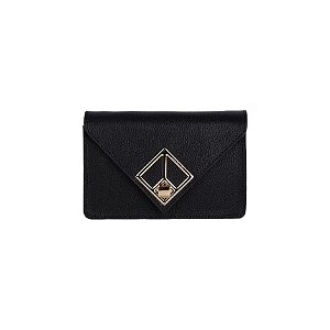 Bolsa Feminina Pequena Tote Carteira Luiza Barcelos Preto