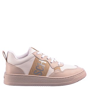 Tênis Feminino Logo Duo Color Cadarço Schutz Cinza