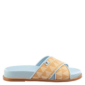 Papete Feminina Triangle Signature X SS24 Schutz Azul