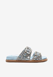 Papete Feminina Minnesota Crystal Shine Illusion VCZ24 Vicenza Azul