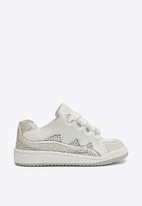 Tenis schutz hotsell branco com strass