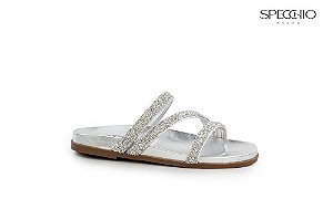 Papete Samantha Strass Back In Stock 24 Specchio Brand Prata