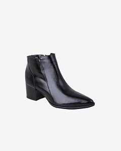 Bota Isa Bico Fino Mocha Mood MYSB  Preto
