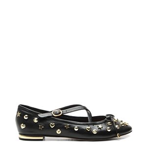 Sapatilha Liberty Vintage Effect VCZ Fall 24 Vicenza Preto