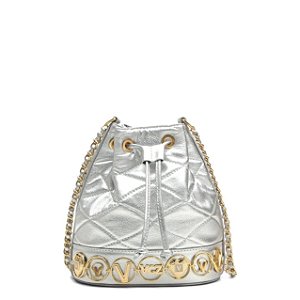 Bolsa Média Bucket Corrente Heart Effect VCZ Fall 24 Vicenza Prata