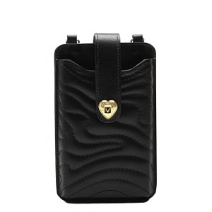 Porta Celular Eliana Couro VCZ FALL 24 Vicenza Preto