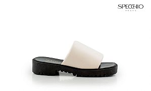 Chinelo Gisele Flatform Tratorado Momentos 2 Specchio Brand