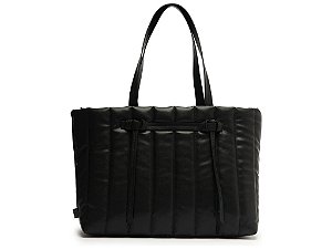 Bolsa Grande Shopper Puffer Schutz Preto