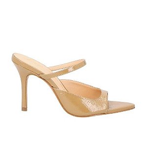 Sandália Mule Alça Luiza Barcelos Camel