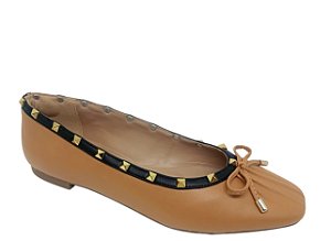 Sapatilha Rose Laço Spikes Minimalist Specchio Brand