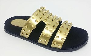 Papete Carolina Spikes Metal Minimalist Specchio Brand