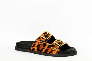 Papete Karina Animal Print Fivela Celebration Specchio Brand