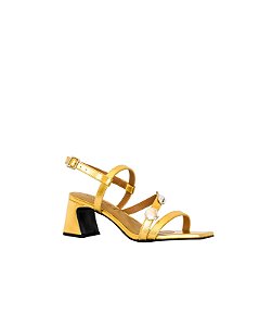 Sandália Mariana Slingback Aplicações Alma Specchio Brand