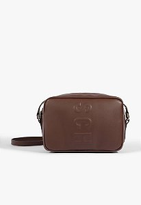 Bolsa Feminina Média Tassy Tiracolo Alça Fina Schutz Marrom