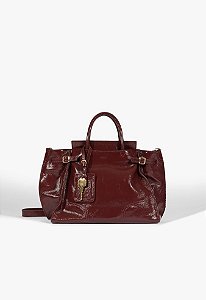 Bolsa Tote Grande Couro Heaven Schutz Marsala