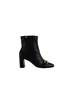 Bota Lara Cano Médio Couro Bruma II Specchio Brand