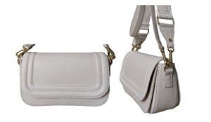 Bolsa Média Tiracolo Couro Andy Bruma Specchio Brand