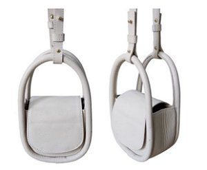 Bolsa Pequena Shoulder Couro Fivela Yasmin Bruma Specchio Brand