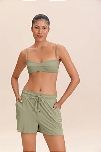 Shorts Feminina Essential Wide LIVE!