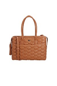 Bolsa Grande Shopper Essenciais Luiza Barcelos Camel