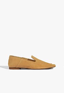 Mocassim Adina Couro Camurça Classico Schutz Camel