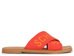 Chinelo Feminino Rasteirinha Logo Vermelho Schutz X Vermelho