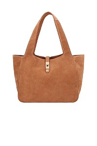 Bolsa Grande Camel Ziper Shopper Luiza Barcelos Camel