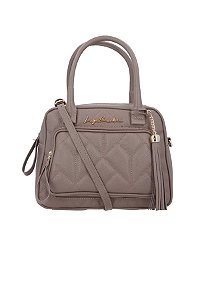 Bolsa Feminina Média Couro Tote Metalassê Luiza Barcelos Fendi