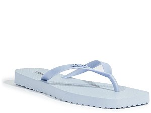 Chinelo Feminino Jelly Flip Flop Bico Quadrado Schutz Azul